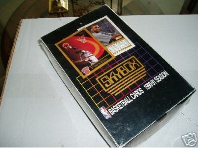 1990-91 SkyBox NBA Basketball, Series 1, unopened box