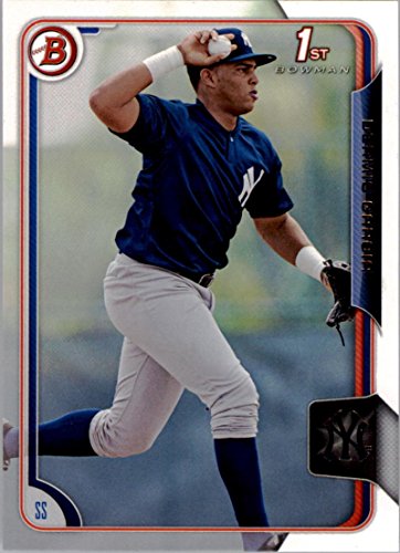 2015 Bowman Prospects #BP13 Dermis Garcia RC Rookie New York Yankees