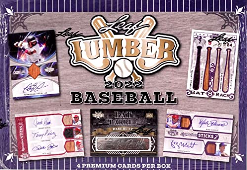 2022 Leaf Lumber Baseball box (4 cards/bx)