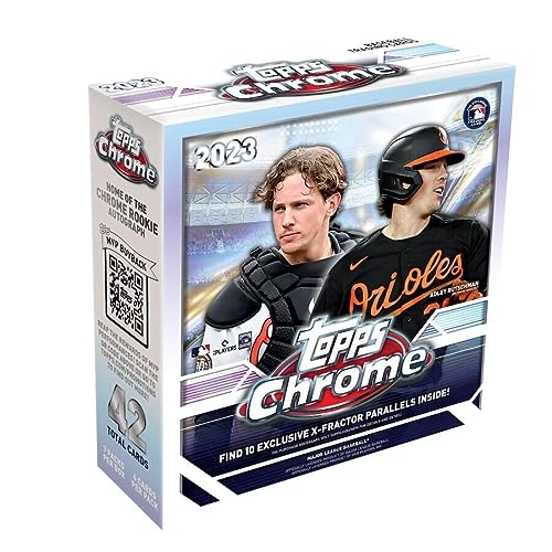 2023 Topps Chrome Baseball Factory Sealed Mega Monster Box