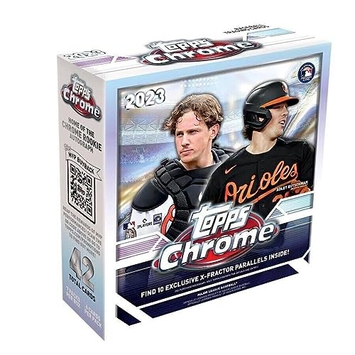 2023 Topps Chrome Baseball Monster Box - Factory Sealed