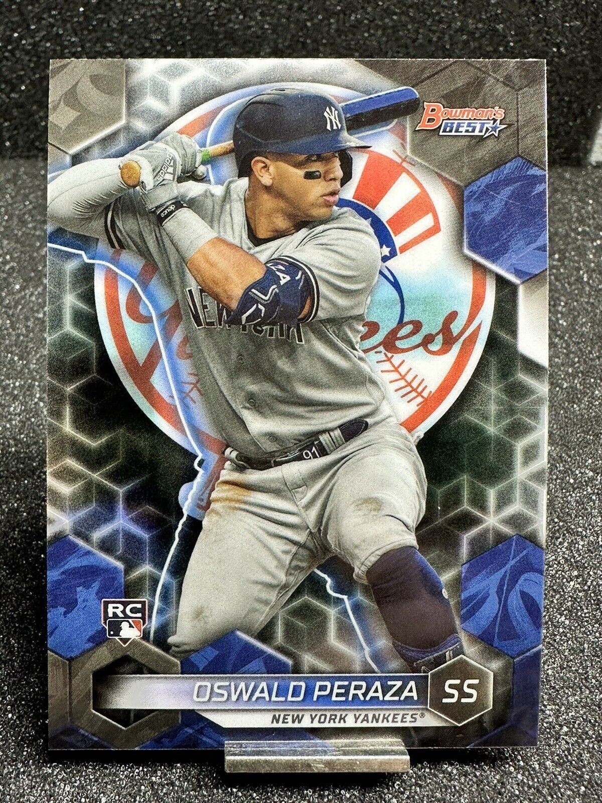 2023 Bowman’s Best OSWALD PERAZA RC #64 Yankees FREE SHIPPING