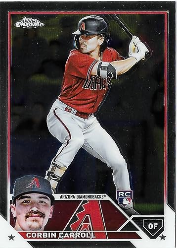 2023 Topps Chrome #95 Corbin Carroll Rookie Card