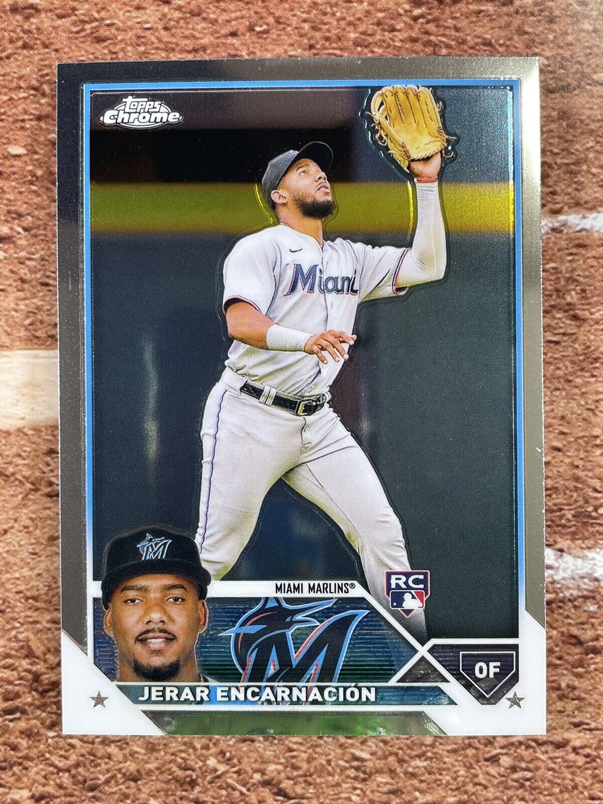 2023 Topps Chrome Rookie Jerar Encarnacion RC - Miami Marlins