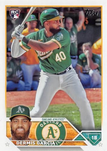 2023 Topps Update #US11 Dérmis Garcia Rookie Card