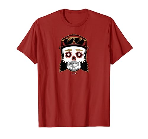 Corbin Carroll - Sugar Skull - Arizona Baseball T-Shirt