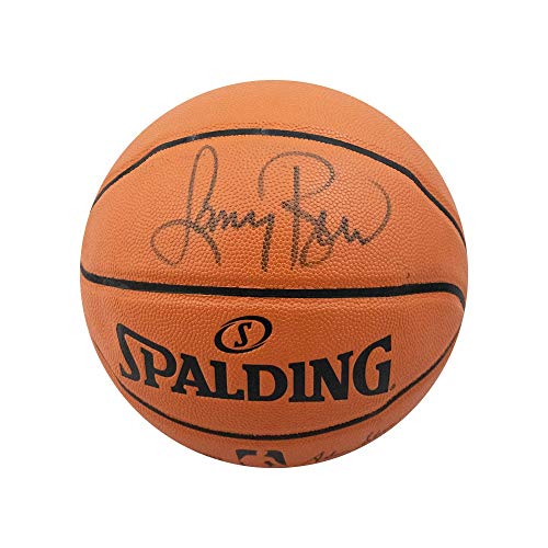 Larry Bird Autographed Spalding Basketball - JSA COA