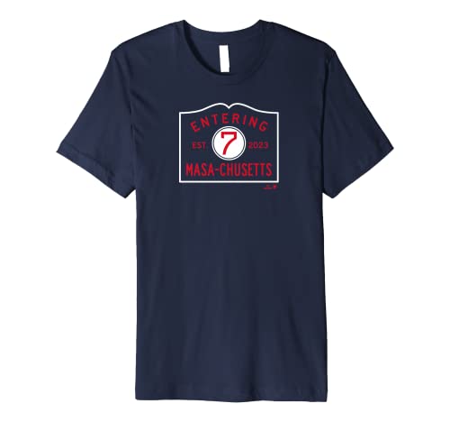 Masataka Yoshida - Entering Masa-chusetts - Boston Baseball Premium T-Shirt