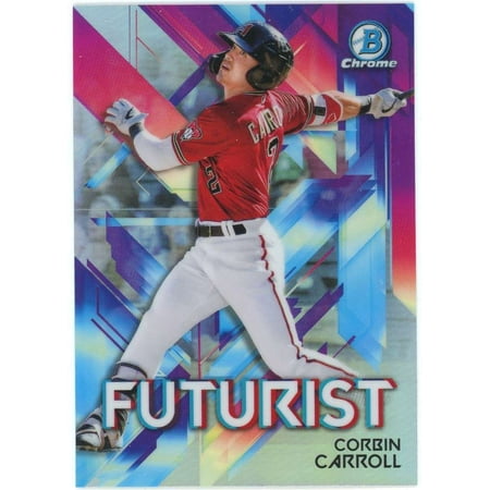 MLB 2021 Bowman Chrome Corbin Carroll FUT-CC (Rookie, Futurist )