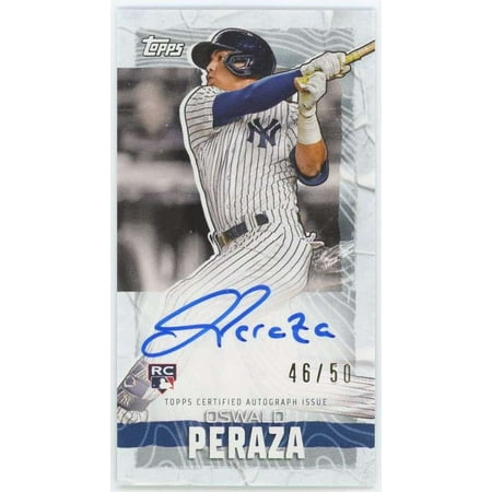 MLB 2023 Topps Rip 46/50 Oswald Peraza TRA-OP (Rookie Auto, Mini)