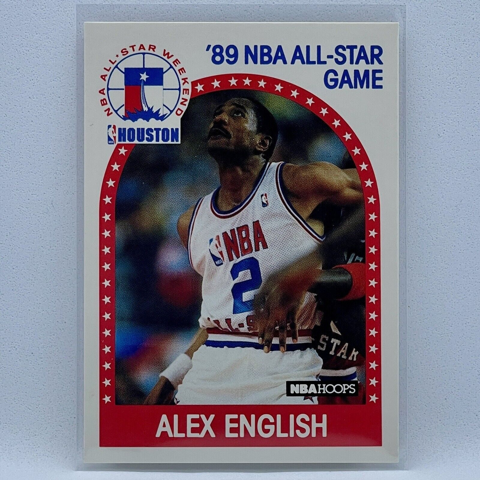 Alex English Hall Of Famer Denver Nuggets 1989 NBA Hoops AllStar Game