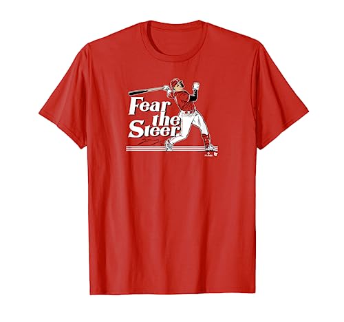 Spencer Steer - Fear the Steer - Cincinnati Baseball T-Shirt