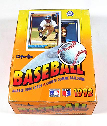 Sports Memorabilia 1992 OPC O-Pee-Chee Baseball Box (36 Packs) - Baseball Cards