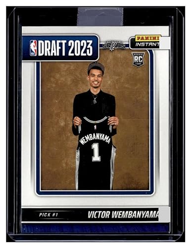 VICTOR WEMBANYAMA RC 2023-24 Panini Instant Draft Night #1 Rookie /31324 San Antonio Spurs NM+-MT+ NBA Basketball