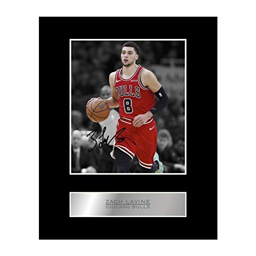 Zach LaVine Print Signed Mounted Photo Display #01 Printed Autograph Picture Print